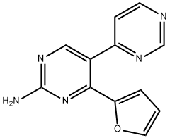 [4,5'-BipyriMidin]-2'-aMine, 4'-(2-furanyl)- Structure