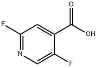 2,5-Difluoropyridine-4-carboxylic acid Structure