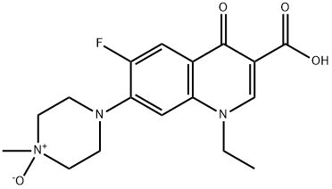 pefloxacin N-oxide Structure