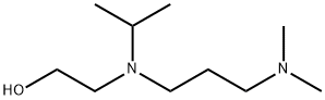 2-[[3-(디메틸아미노)프로필](1-메틸에틸)아미노]에탄올 구조식 이미지