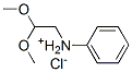 N-(2,2-디메톡시에틸)아닐리늄클로라이드 구조식 이미지