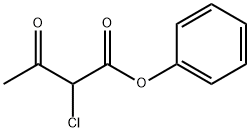 phenyl 2-chloroacetoacetate Structure