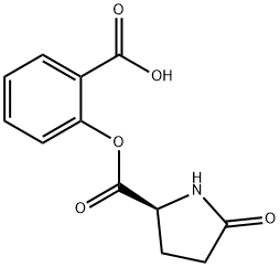 o-carboxyphenyl 5-oxo-L-prolinate Structure