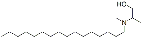 2-(hexadecylmethylamino)propanol Structure