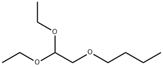 1-(2,2-diethoxyethoxy)butane Structure