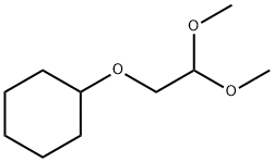 (2,2-dimethoxyethoxy)cyclohexane Structure