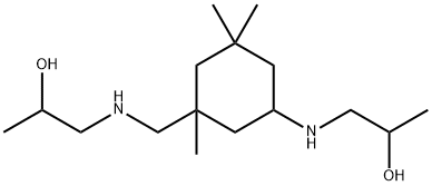 1-[[[5-[(2-hydroxypropyl)amino]-1,3,3-trimethylcyclohexyl]methyl]amino]propan-2-ol Structure