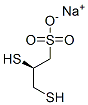 나트륨(R)-2,3-디메르캅토프로판술포네이트 구조식 이미지
