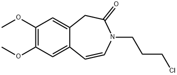 (Z)-3-(3-chloropropyl)-7,8-diethyl-1H-benzo[d] azepin-2 (3H)-one Structure