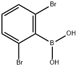 2,6-DIBROMOPHENYLBORONIC ACID Structure