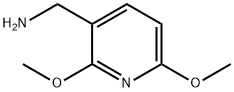 (2,6-dimethoxypyridin-3-yl)methanamine Structure