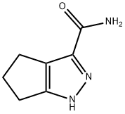 3-Cyclopentapyrazolecarboxamide,  1,4,5,6-tetrahydro- Structure