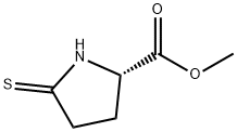 Proline, 5-thioxo-, methyl ester (9CI) Structure