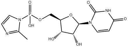 uridine 5'-phospho-2-methylimidazolide 구조식 이미지