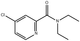4-CHLORO-N,N-DIETHYL-PYRIDINE-2-CARBOXAMIDE Structure