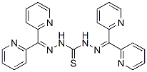 1,5-bis(di-2-pyridylmethylene)thiocarbonohydrazide Structure