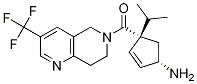 851916-40-0 ((1S,4S)-4-aMino-1-isopropylcyclopent-2-enyl)(3-(trifluoroMethyl)-7,8-dihydro-1,6-naphthyridin-6(5H)-yl)Methanone
