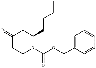 N-1-CBZ-2-N-BUTYL PIPERIDIN-4-ONE Structure