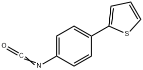 2-(4-ISOCYANATOPHENYL)THIOPHENE Structure