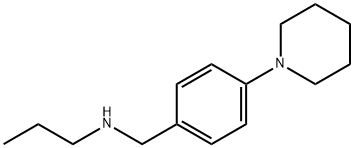 N-(4-피페리딘-1-일벤질)-N-프로필렌 구조식 이미지