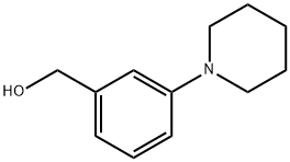 (3-PIPERIDINOPHENYL)METHANOL Structure