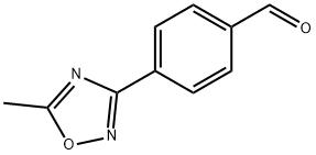 4-(5-Methyl-1,2,4-oxadiazol-3-yl)benzaldehyde Structure