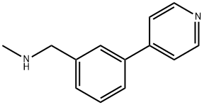 N-메틸-N-(3-피리딘-4-일벤질)아민 구조식 이미지