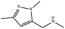 N-[(1,3-디메틸-1H-피라졸-5-일)메틸]-N-메틸아민 구조식 이미지