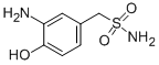 2-AMINO-1-PHENOL 4-METHYLSULFONAMIDE Structure