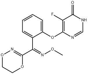 (E)-Deschlorophenyl Fluoxastrobin Structure