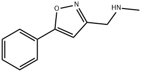 N-METHYL-N-[(5-PHENYLISOXAZOL-3-YL)METHYL]AMINE Structure