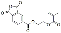 2-(2-methylprop-2-enoyloxy)ethyl 1,3-dioxoisobenzofuran-5-carboxylate Structure