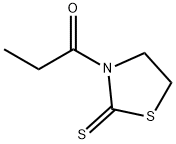 3-프로피오닐티아졸리딘-2-티온 구조식 이미지