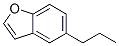 Benzofuran,  5-propyl- Structure