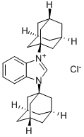1,3-BIS-(ADMANT-1-YL)-BENZIMIDAZOLIUM CHLORIDE Structure