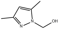 3,5-DIMETHYLPYRAZOLE-1-METHANOL Structure