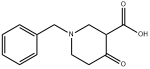 1-BENZYL-4-OXO-PIPERIDINE-3-CARBOXYLIC ACID Structure