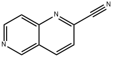 1,6-NAPHTHYRIDINE-2-CARBONITRILE Structure