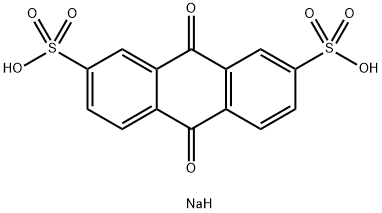 ANTHRAQUINONE-2,7-DISULFONIC ACID DISODIUM SALT Structure