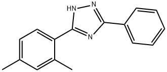 5-Phenyl-3-(2,4-xylyl)-1H-1,2,4-triazole Structure