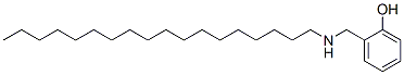 alpha-(octadecylamino)cresol Structure