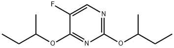 2,4-Di-sec-butoxy-5-fluoro-pyrimidine Structure