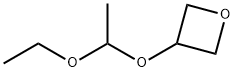 Oxetane, 3-(1-ethoxyethoxy)- Structure