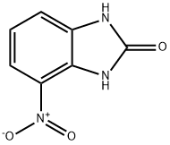 2H-Benzimidazol-2-one,1,3-dihydro-4-nitro-(9CI) 구조식 이미지