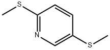 2,5-bis(methylthio)pyridine 구조식 이미지