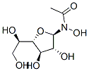 Acetamide, N-.beta.-D-galactofuranosyl-N-hydroxy- 구조식 이미지