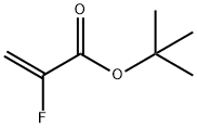 TERT-BUTYL 2-FLUOROACRYLATE Structure