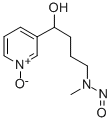 4-(METHYLNITROSAMINO)-1-(3-PYRIDYL-N-OXIDE)-1-BUTANOL Structure