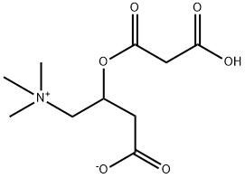 (3S)-3-(3-hydroxy-3-oxopropanoyl)oxy-4-trimethylazaniumylbutanoate Structure