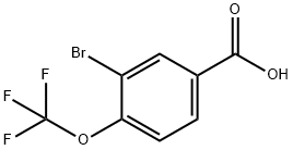 2-브로모-4-카르복시-알파,알파,알파-트리플루오로아니솔 구조식 이미지